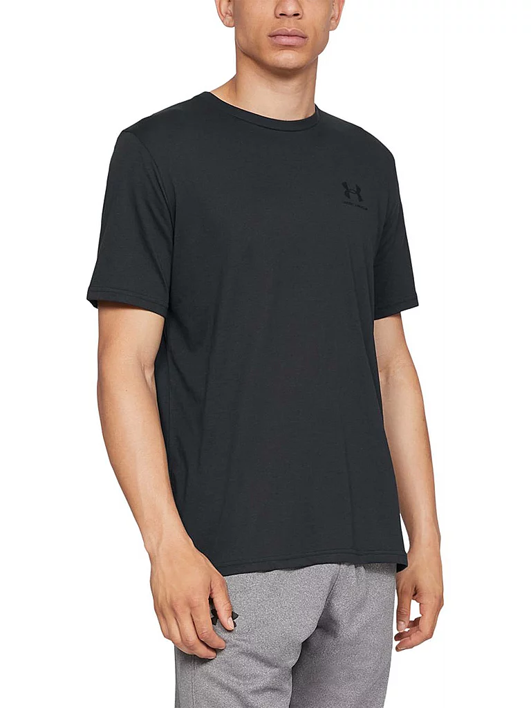 UNDER ARMOUR Herren T-Shirt UA Sportstyle schwarz | XL — Bild 3